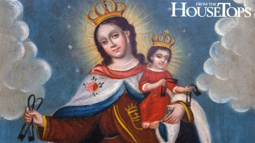 The Brown Scapular - A Precious Emblem of Love and Loyalty - Saint Benedict Magazine Lady of Mount Carmel